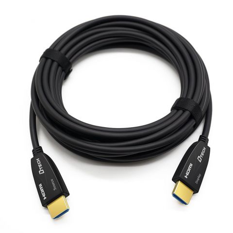 DTECH 10 Meter Fiber Optic HDMI Cable 4K 3D (V2.0)