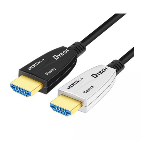 DTECH 40 Meter Fiber Optic HDMI Cable 4K 3D (V2.0)