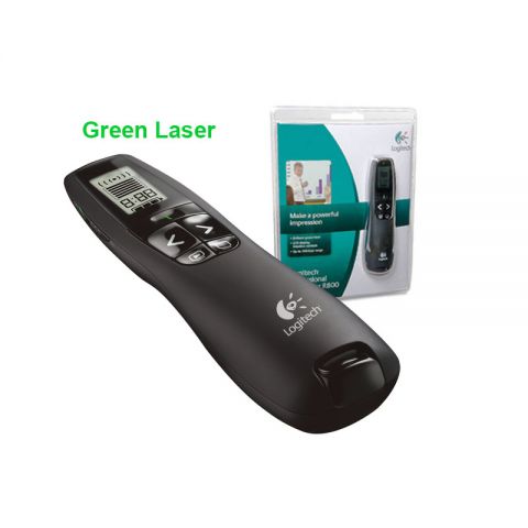 Logitech R800 Wireless Presenter With Green Laser Pointer